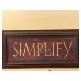 LR… Home decor wall art, also includes a “No Smoking” sign, see pictures for details.