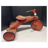 Vintage/antique metal tricycle, see pictures for details.