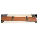 LR… Vintage custom coat rack made with old metal door hardware, see pictures for details.