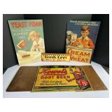 Vintage looking sign reproductions, see pictures for details.