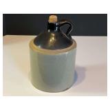 LR…Vintage/antique two toned whiskey/moonshine jug, see pictures for details.