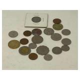 Assorted foreign coin, see pictures for details.