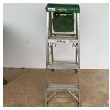 Werner 4’ aluminum step ladder, see pictures for details.