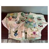 DEN…Lined ladies top, very unique, appears to be a custom piece, see pictures for details.