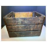 BR1…Vintage/antique wooden product crate from Haddock, Ga., see pictures for details.