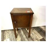 DEN… Vintage night side table cupboard, see pictures for details.