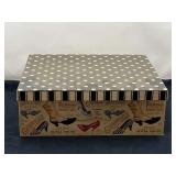 DEN… Decorative storage/gift box of assorted content, see pictures for details.
