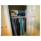 BR1…Closet lot marked 1493, includes all content of assorted clothing and more. See pictures for details.