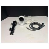 Waggle camera with charging cord and more. Working condition unknown, see pictures for details.
