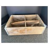 Vintage/antique Pepsi-Cola wooden crate, pictures for details.