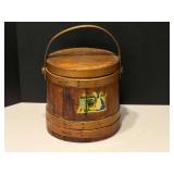 KIT… Vintage/antique firkin bucket, see pictures for details.