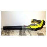 DEN… Ryobi One battery powered 18 V blower, does work, no charger, see pictures for details.