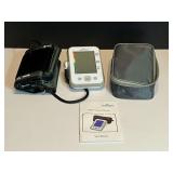 LR…Easy Home blood pressure monitor with the storage case, working condition unknown, see pictures for details.