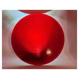 DEN… Red glass lens cover, see pictures for details.