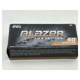 DEN… Blazer 9 mm Luger, 124 grain ammunition, see pictures for details.