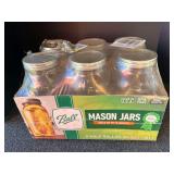 Ball wide mouth canning jars, 6 1/2 gallon jars, see pictures for details.