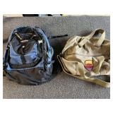 Call of Duty canvas bag, also includes an Eastpak backpack, see pictures for details.