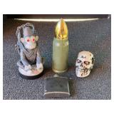 Gaming memorabilia, four pieces, see pictures for details.