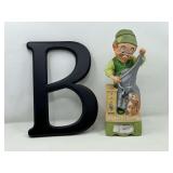 KIT…Vintage Mr. Lucky series – Mr. Tailor from Hoffman distilling company, this piece is a music box, see pictures for details.