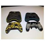 BR1…Gaming controllers, two pieces, both come in protective storage cases, see pictures for details.