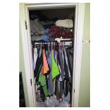 BR2…Closet lot marked 1506, includes all content of assorted clothing and more. See pictures for details.
