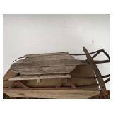 Vintage flyer snow sled