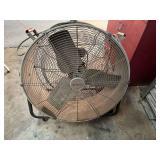 UTILITECH PORTABLE ROLLING FAN. DOES POWER UP