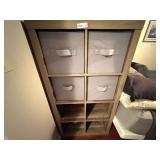 BR2…Eight cube cubby storage shelf unit, see pictures for details.