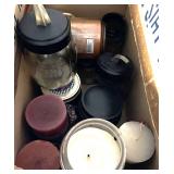 Assorted candles and more. See pictures for details.