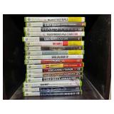 BR2… Xbox 360 games, approximately 17 games, see pictures for details.