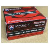 SPECIALTY ELITE DEFENSE 9 MM HP - 20 RDS