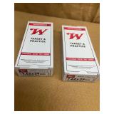 2 BOXES WINCHESTER TARGET 7,62x39 FMJ - 40 RDS TOTAL