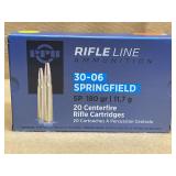 PPU RIFLE LINE 30-06 SP - 20 RDS