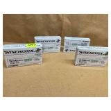 4 BOXES WINCHESTER 5.56 GREEN TIP - 80 RDS TOTAL