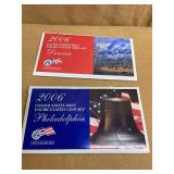 2006 UNCIRCULATED COIN SETS DENVER & PHILADELPHIA MINTS