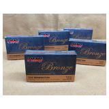 5 BOXES PMC BRONZE 223 FMJ - 100 RDS TOTAL