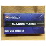 SPECIALTY 380 FMJ MATCH GRADE - 50 RDS