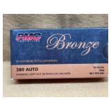 PMC BRONZE 380 FMJ - 50 RDS