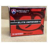 SPECIALTY ELITE DEFENSE 9MM HP - 20 RDS