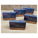5 BOXES PMC BRONZE 223 FMJ - 100 RDS TOTAL