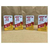 4 BOXES AGUILA 22 LR SUPER EXTRA CPRN - 200 RDS TOTAL