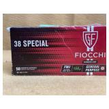 FIOCCHI 38 SPECIAL FMJ - 50 RDS