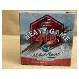 NOBEL SPORT HEAVY GAME 410 - 3" #9 - 25 RDS