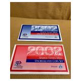 2002 UNCIRCULATED COIN SETS DENVER & PHILADELPHIA MINTS