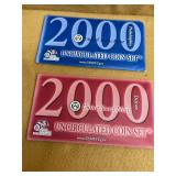 2000 UNCIRCULATED COIN SETS DENVER & PHILADELPHIA MINTS