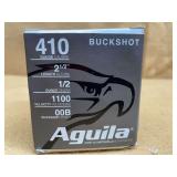 AGUILA "00"BUCKSHOT 410 - 2 1/2" - 25 RDS