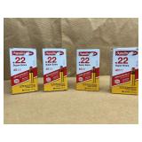 4 BOXES AGUILA 22 LR SUPER EXTRA CPRN - 200 RDS TOTAL