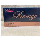 PMC BRONZE 38 SPECIAL FMJ - 50 RDS