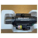 OLIGHT BALDR PRO Black w/ Green Laser Sight and White LED, Black, NEW