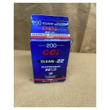 CCI 22LR SUPPRESSOR CLEAN TARGET - 200 RDS